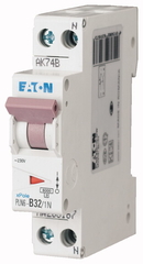 Eaton 263177 - automaat 32amp. traag 1p+n 18mm pln6-c32/1n