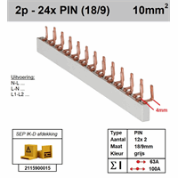 SEP Europe - europep02024g20 - p02024g20 kam 2f pin 24p 9/18mm(4mm)