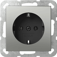 Gira 4466600 - wcd randaarde system 55 edelstaal (nieuw type)