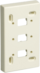 Attema 5520 - K25 montageplaat ms25 6xm4 creme