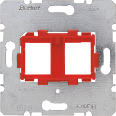 Berker 454101 - draagring 2-voudig rood data