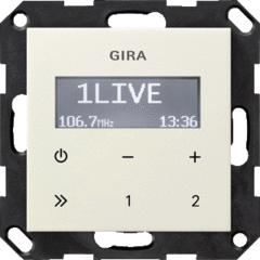 Gira 228401 - radio rds zonder luidspreker cwg 55