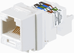 Panduit KJ688TPAW - kj utp 6 wit (zonder gereedschap af te monteren)