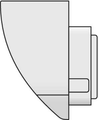 Niko montagebeugel 390-20050 tbv bewegingsmelder 550-20200