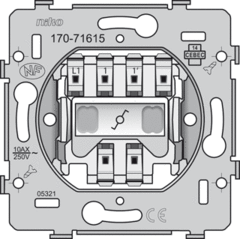 Niko 170-71615 - wisselschakelaar steek basis