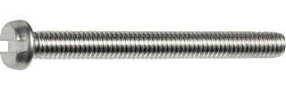 Hoenderdaal 1631.01.24301 - metaalschroef m4x10 verzinkt doos 200 stuks