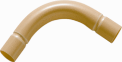 Pipelife 1196900866 - pvc bocht 1 1/2 (38mm) creme per stuk