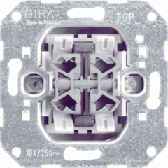 Gira 014700 - drukcontact 4-voudig basis
