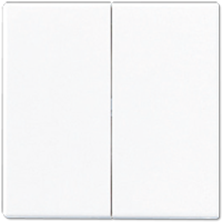 Jung A595WW - wipplaat serie alpin wit a500