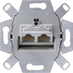 Jung UAE8-8UPOK6 - data cat6 2x8-polig lsa basis