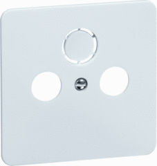 Peha 00143811 - centraalplaat tv-coax creme wit 80.610tvw