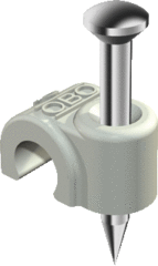 Spijkerclips snoer/kabel