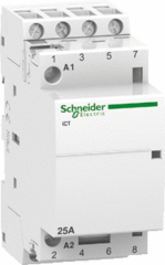 Schneider Electric A9C20834 - magneetschakelaar ict 4-polig 4-maak 25a 230v
