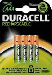 Duracell HR03 - batterij oplaadbaar aaa 750mah ni mh