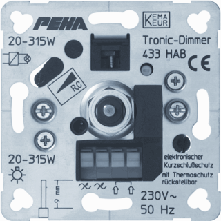 Peha 00210213 tronic dimmer 315w €61,77 btw)