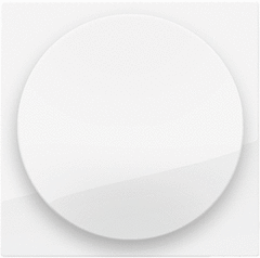 Niko 111-31003 - dimmerplaat + knop glanzend wit