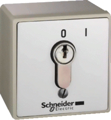 Schneider Electric XAPS11111N - sleutelschakel kast opbouw met 2 sleutels