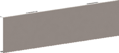 Legrand | van Geel 351230 - deksel gwo6 b=79 w lengte 1,5 meter zuiver wit