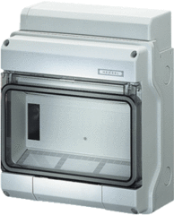 Hensel KV9109B - automaten kast 9-module ip65