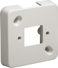 Attema AT5502 - 5502 - montageplaat me25 enkelvoudig wit