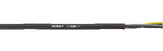 Lapp 1600250-1 - h05rn-f rubber 2x0,75mm2 prijs per meter