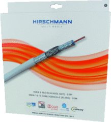 Hirschmann 695020554 - sat coax wit koka9eca rol 20 meter