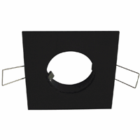 Klemko 876554 - LedInbouw Armatuur Rechthoek 1voudig Zwart