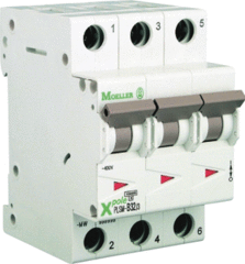 Eaton 242949 - automaat pls6-c16/3-mw (6ka) (3-polig zonder nul)