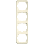 Busch Jaeger 2CKA001754A3773 - afdekraam 4-voudig 1734-22g ivoor vertikaal