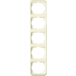 Busch Jaeger 2CKA001754A3781 - afdekraam 5-voudig 1735-22g ivoor vertikaal