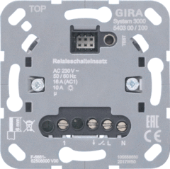 Gira 540300 - S3000 relais-schakelbasisel. Basiselement