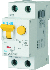 Eaton 236669 - aardlekautomaat pkn6-20/1n/b/03 1p+n 20amp. 300ma