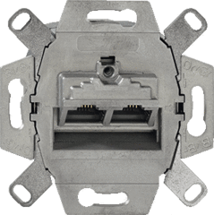 Busch Jaeger 2CKA000230A0411 - uae datadoos 2xrj45 cat 6a basis