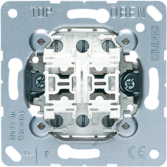 Jung 532-4U - drukcontact 4x maak met nulstand basis