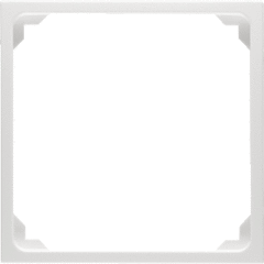 Peha 00318221 - centraalplaat gat 50 x 50 mm badora levend wit