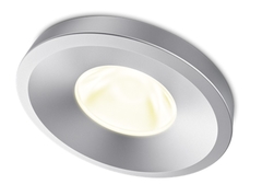 Norton 194421 - spot avior II 3w 830 warm wit aluminium glans