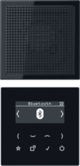 Jung DABLS1BTSW - smart radio dab+ bluetooth, set mono, ls range, zwart