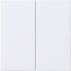 Gira 536227 - s3000 bedieningsplaat voor serie dimmer S3000 zuiver wit mat