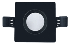 Interlight IL-F90SB - frame 90mm vierkant ip20 zwart