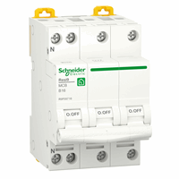 Schneider Electric R9P09716 - resi9 automaat 3p+n b16 6ka