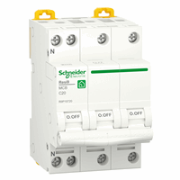 Schneider Electric R9P19720 - resi9 krachtautomaat 3p+n c20 6ka