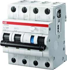 ABB 2CSR256140R1164 - aardlekautomaat 16amp 3-polig + nul c-kar 30ma