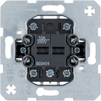 Hager 503404 - Serie-imp.dr. 4 maakcontacten, gedeelde ingang