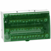 Schneider Electric LGY416048 - verdeelblok 4p 160a 4x12 aansluitingen