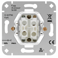 Kopp 504500004 - schakelaar jaloezie drukcontact basis