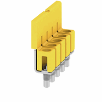 Weidmüller 1053960000 - Cross-connector (terminal), when screwed in, Number of poles: 5, Pitch