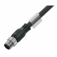 Weidmüller 1926692500 - Sensor-actuator Cable (assembled), One end without connector, M12, Num