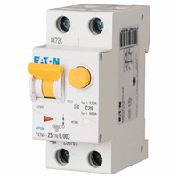 Eaton 236729 - aardlekautomaat (rcbo) pkn6 b-kar., 32a, 300ma, 2-polig incl. nee, 6 ka, type