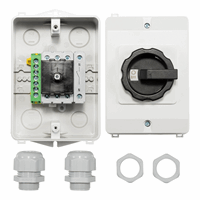 ASN SONTHEIMER AE-551020 - werkschakelaar pv/ac 25a 4 polig opbouw 7xpe ip65