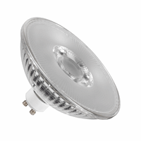 SLV 1005274 - slv- qpar111 gu10, led lichtbron transparant 8w 2700k cri90 38°